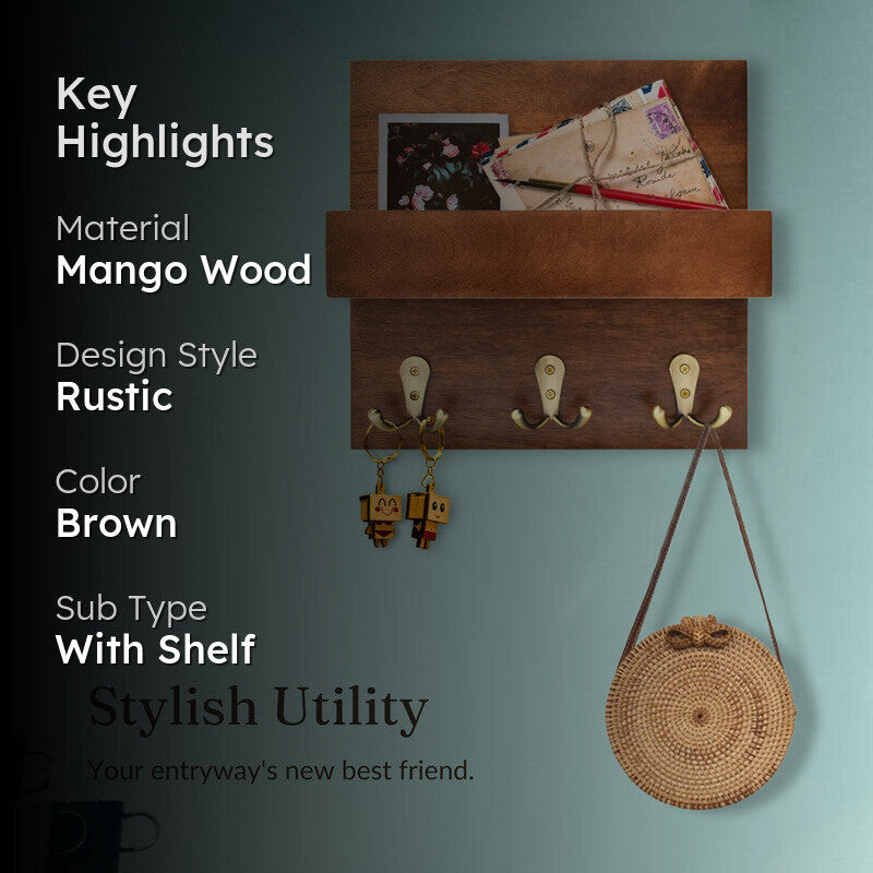 Morda Wooden Key Holder media 2