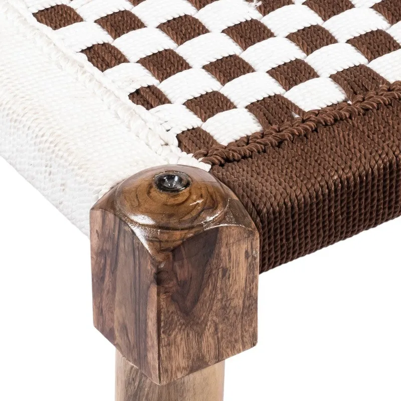 Hexon Sheesham Wooden Bench - Brown media 6