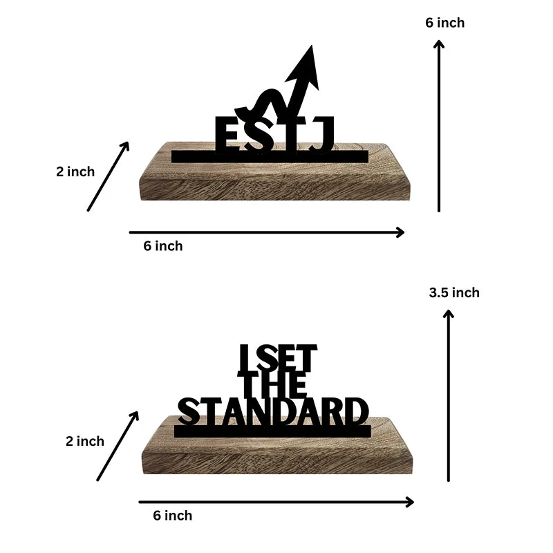 ESTJ Benchmark Showpiece - Set Of Two media 5