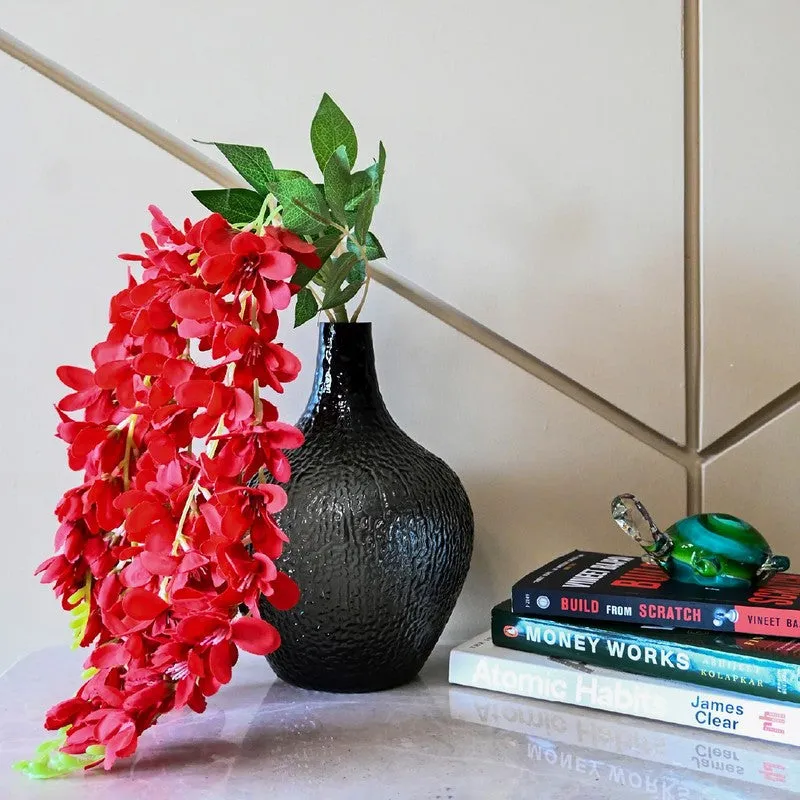Stonewave Glass Vase - Black media 4
