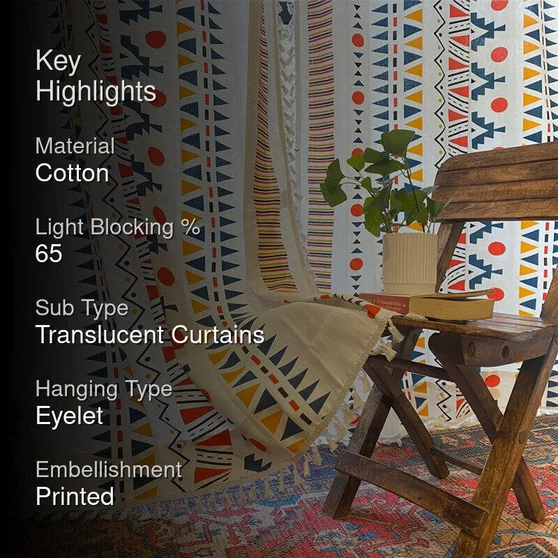 Urban Space Ikat Curtain media 2
