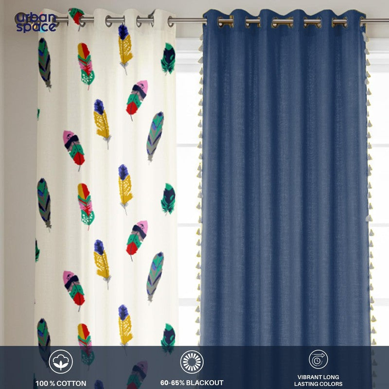 Urban Space Dream Catcher Curtains - Set Of Three media 4