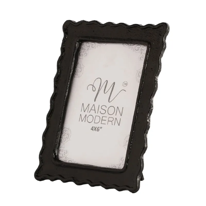 LuxeView Aluminium & Glass Photo Frame - Black media 4
