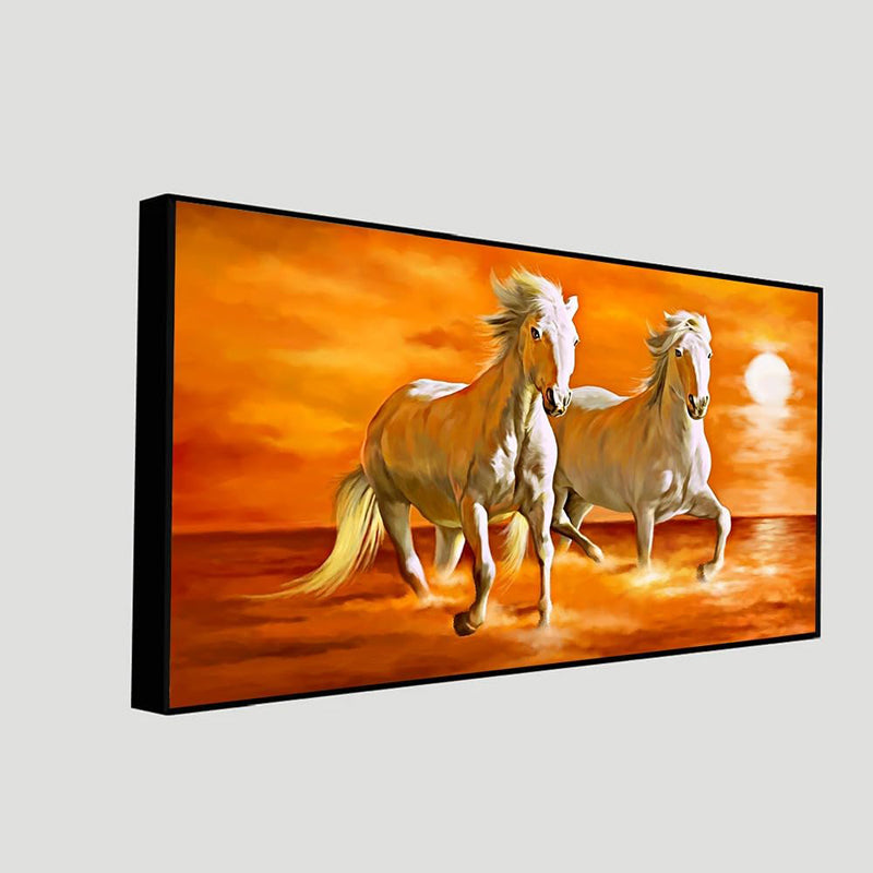 Angel Horse Wall Painting media 3