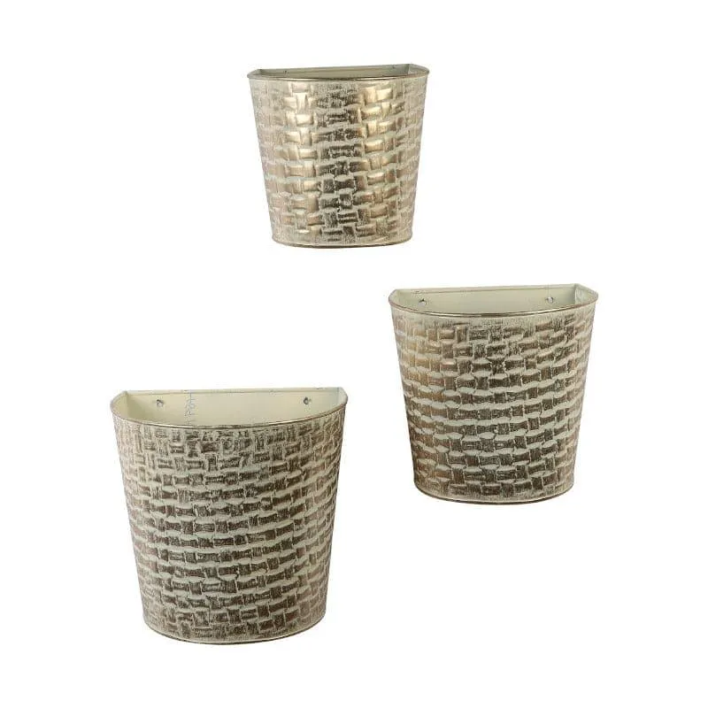 Virika Vasa Planter (White) - Set Of Three media 4
