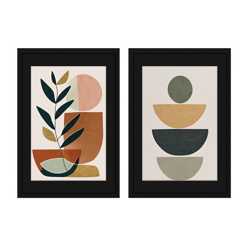 Funky Flora Fusion Wall Art - Set Of Two media 3
