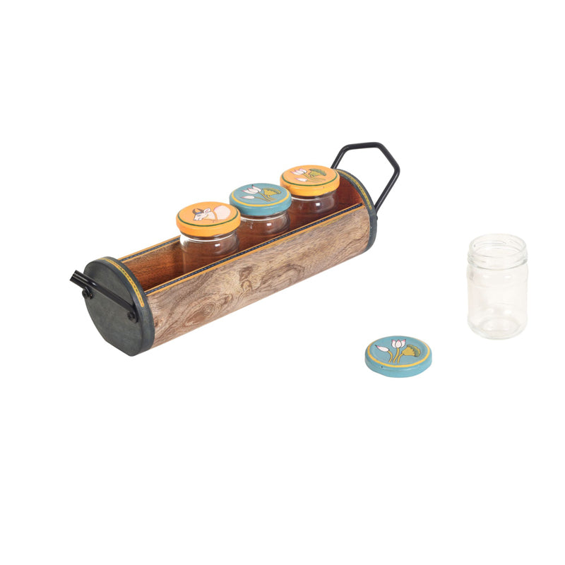 Pichwai Condiment Set - Five Piece Set media 3