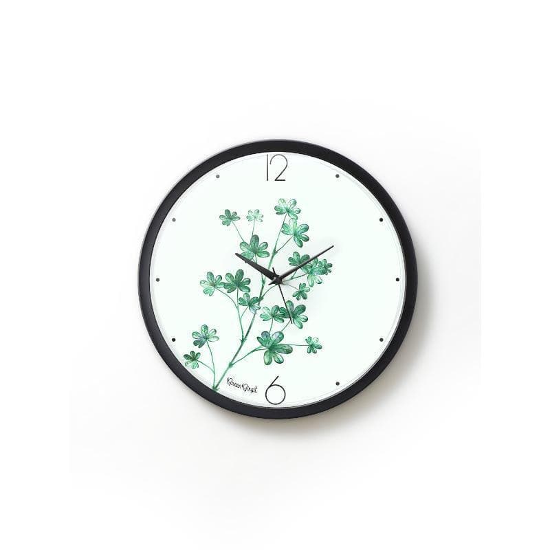 Clover Leaf Wall Clock media 3
