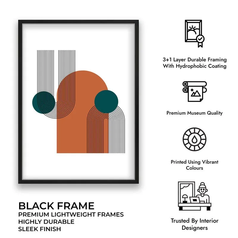 Zenith Canvas Wall Painting With Black Frame media 12