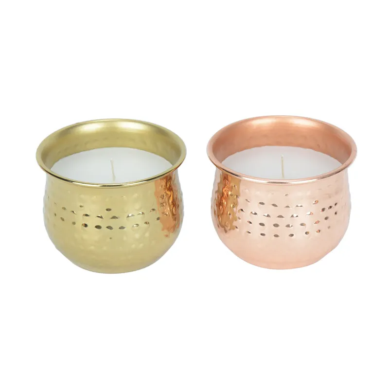 Navya Vanilla Scented Festive Tealight Candle - Set Of Two media 5