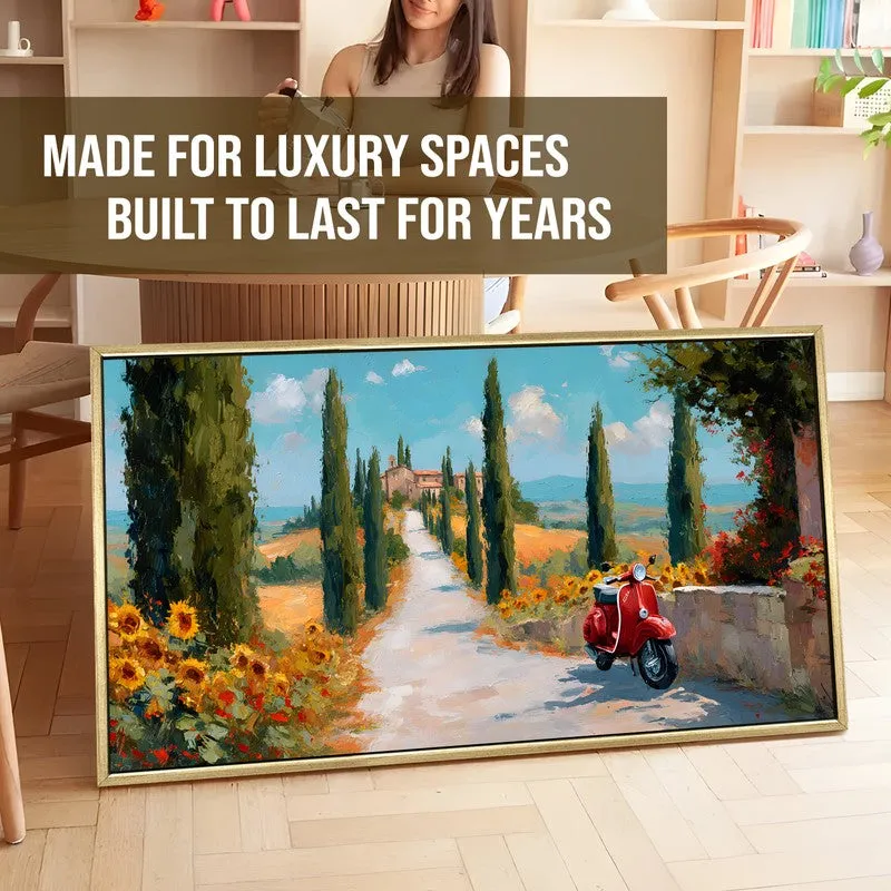 Fieldglow Canvas Wall Painting With Frame media 5