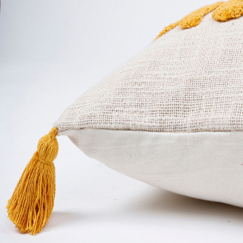 Morning Scrawl Tufted Cushion Cover Set - Set Of Two media 8