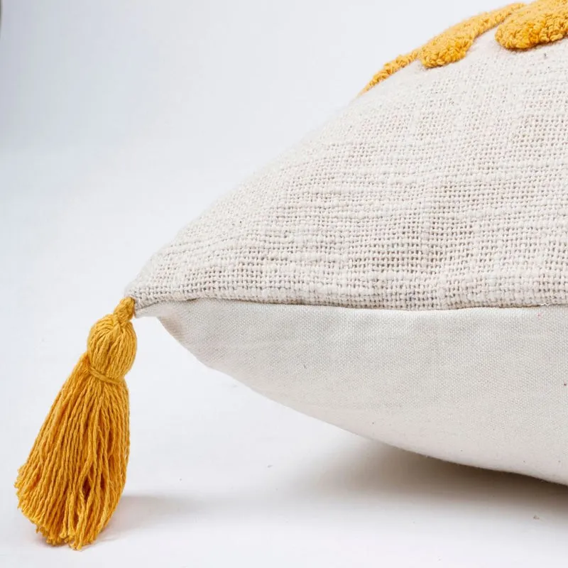 Morning Scrawl Tufted Cushion Cover Set - Set Of Two media 8
