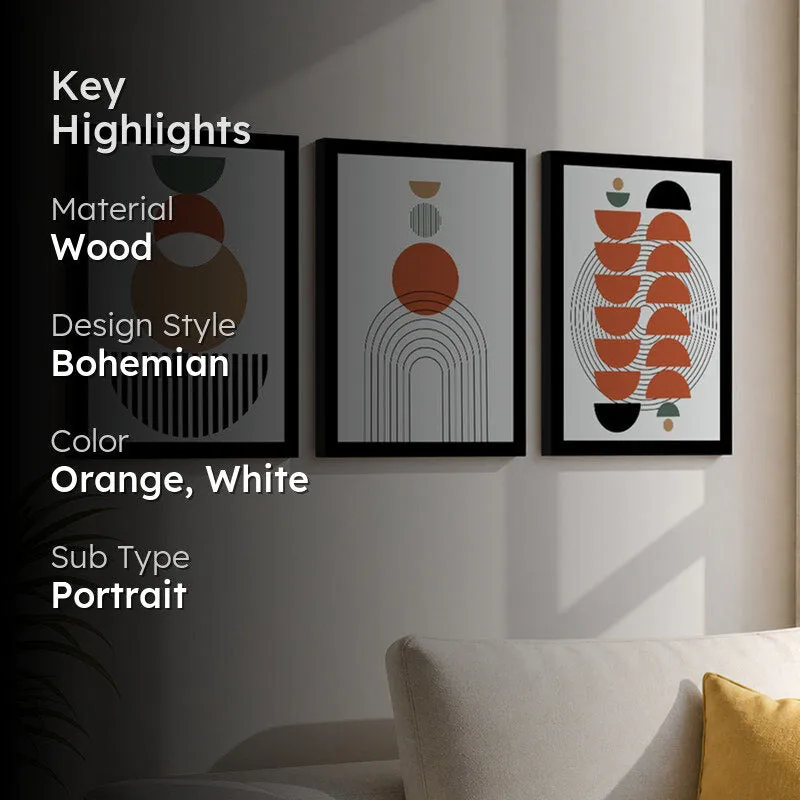 Colorful Chaos Wall Art - Set Of Three media 2