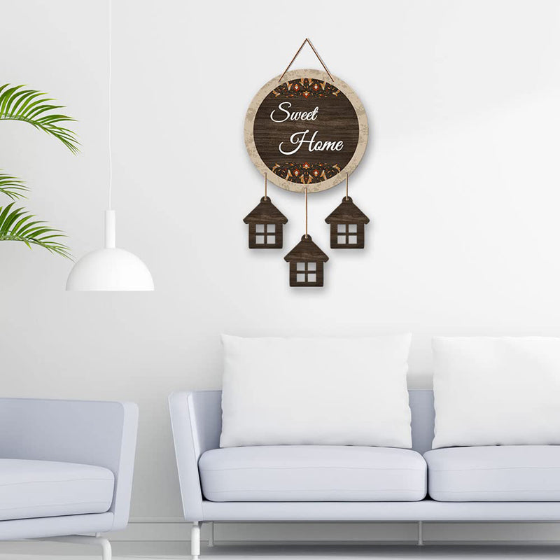 Sweet Homes I Polyester & MDF Wall Hanging media 4