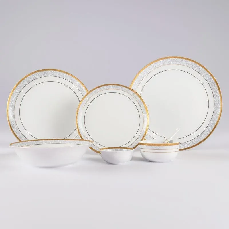 Sleek Serenity Dinner Set - 33 Piece Set media 1