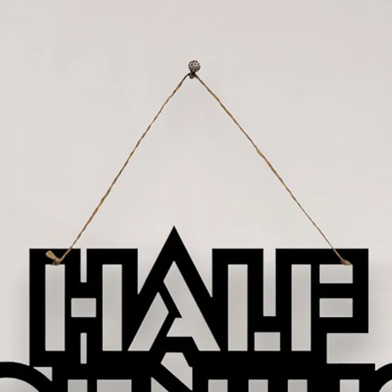 Half Genius, Hald Chaos Mild Steel Wall Accent media 4