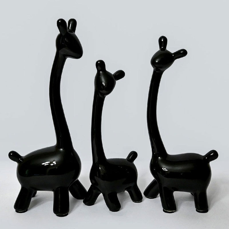 Artistry Giraffe Trio Showpiece - Set Of Three media 5