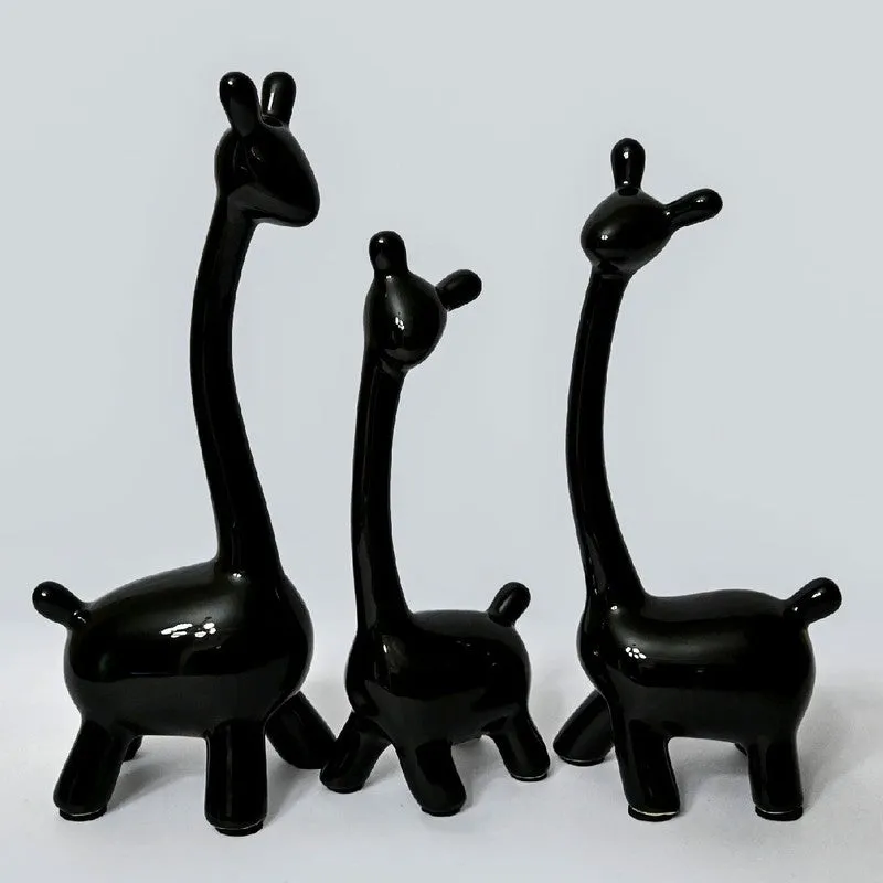 Artistry Giraffe Trio Showpiece - Set Of Three media 5