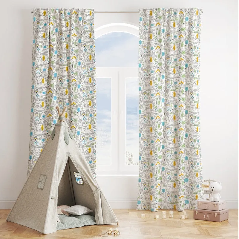 Tranquebar Home Color Yourself Cotton Curtains - Set Of Two media 4