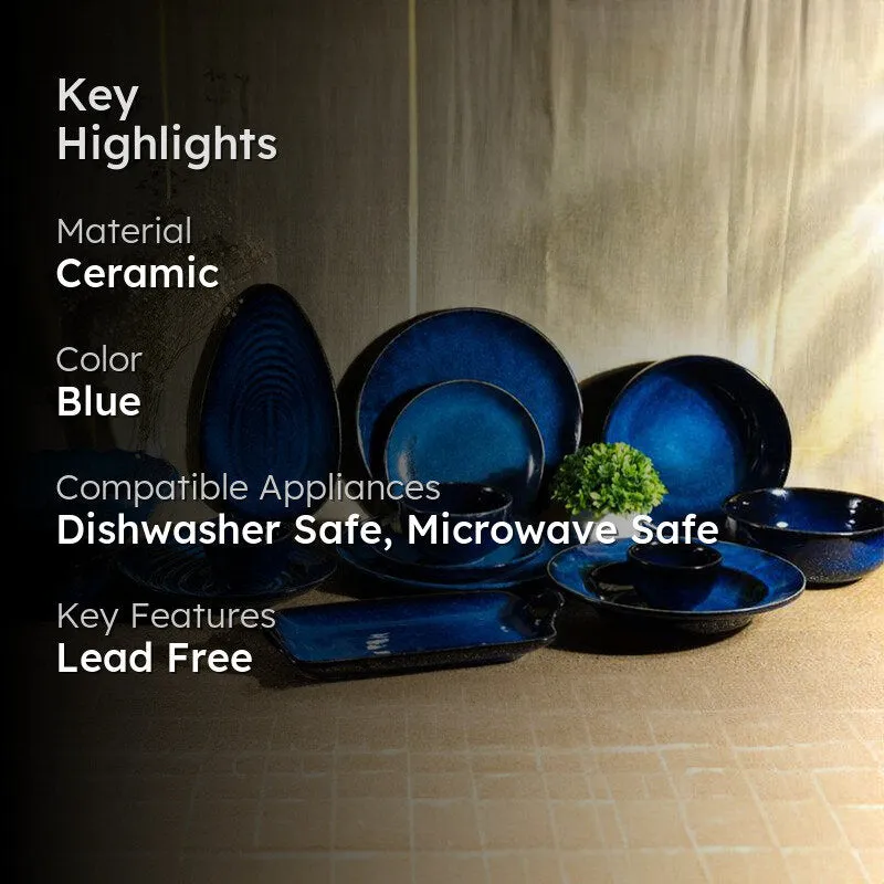 Zoda Handmade Dinner Set - 82 Piece Set media 2