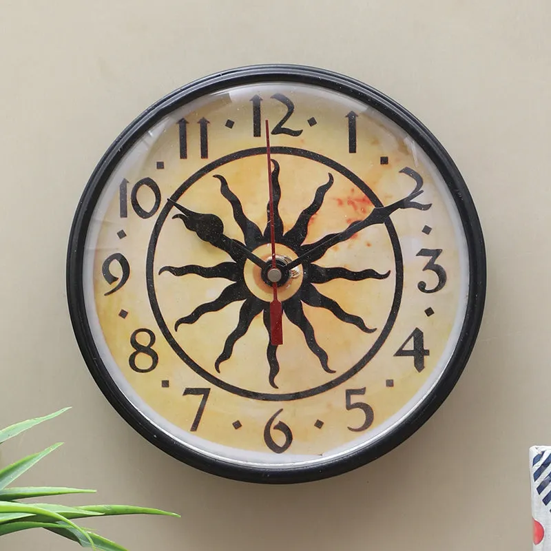 Temporal Temple Iron Wall Clock media 3