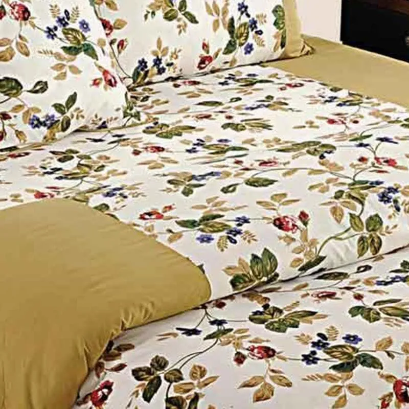 Swayam Forever Floral Cotton Comforter - 150 GSM media 3
