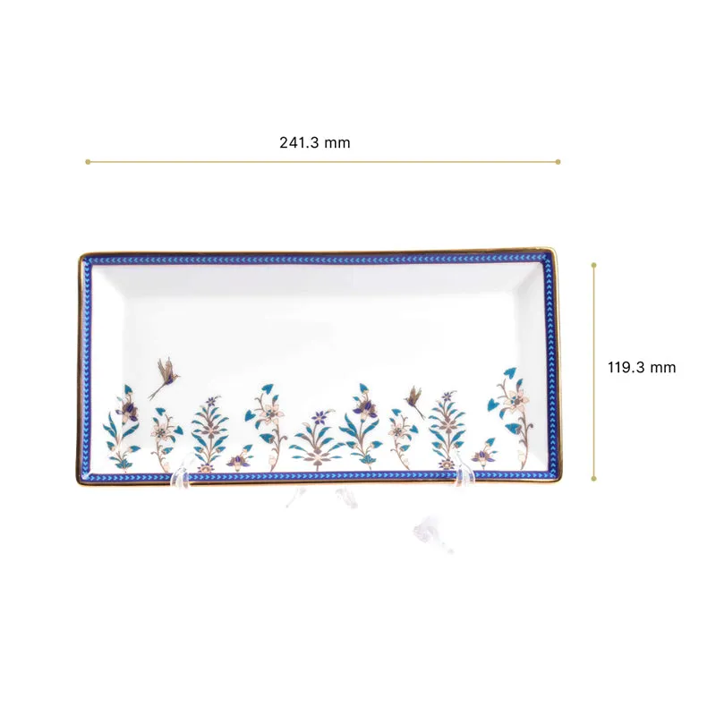 Gilded Shahi Porcelain Platter media 6