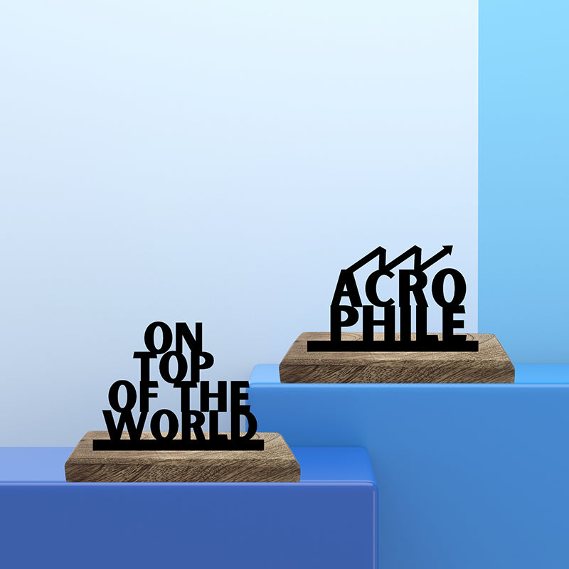 Acrophile Showpiece - Set Of Two