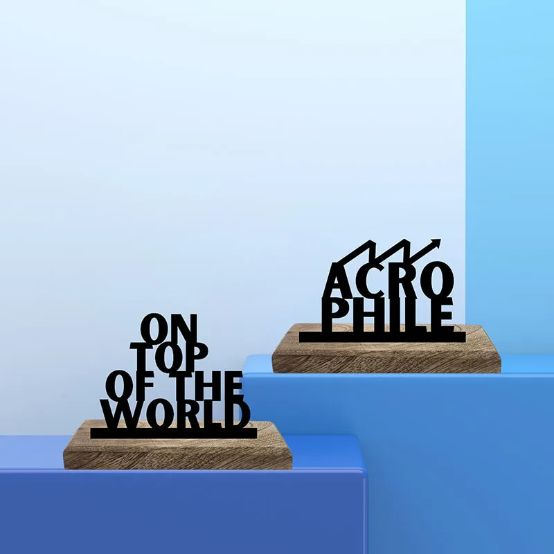 Acrophile Showpiece - Set Of Two media 1