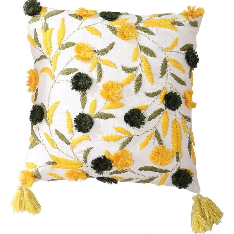 Floro Magica Cushion Cover - White media 3