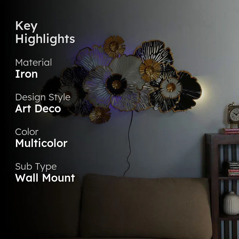 Dainty Flora Iron Wall Accent media 2