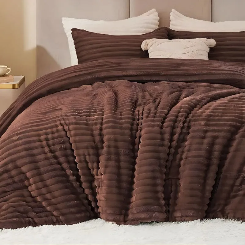 PureDrape Comfort (Brown) Bedding Set - Four Piece Set media 3