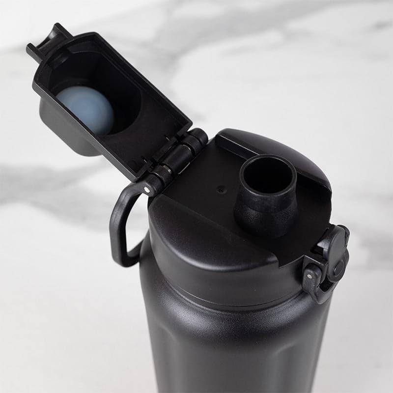 Sip Bliss Hot & Cold Thermos Water Bottle (Black & White, 750 mL Each) - Set Of Two media 4