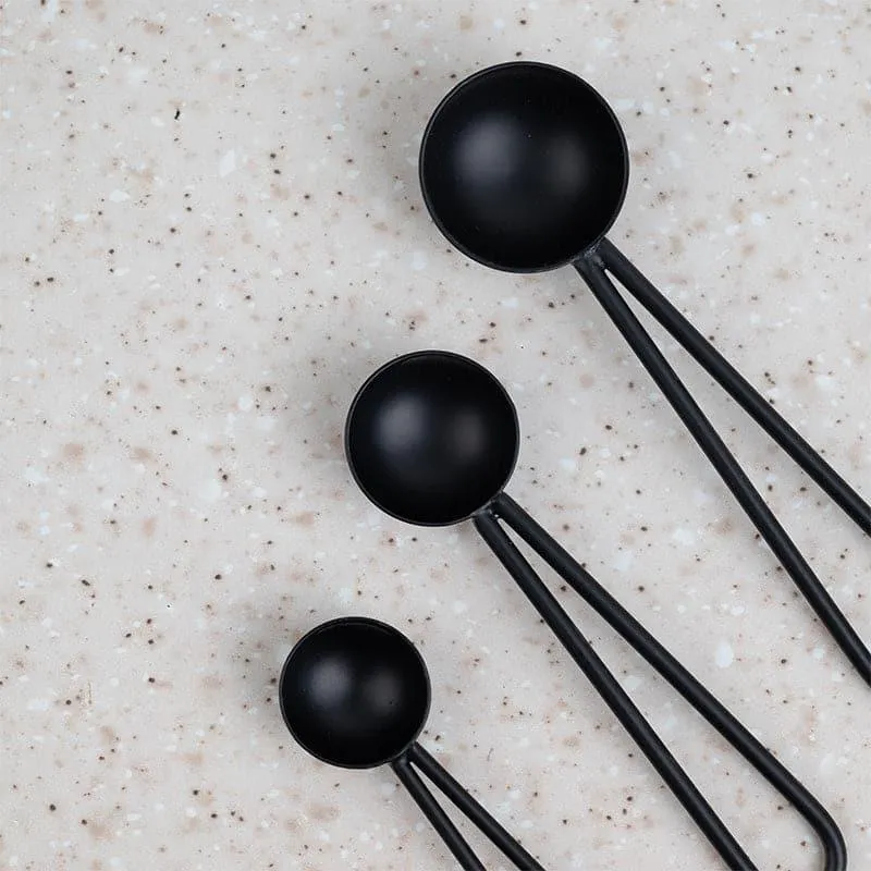Jimo Measuring Spoon (Black) - Set Of Three media 6