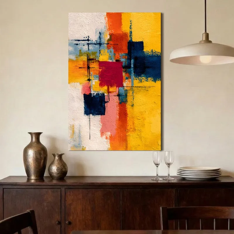 Color Cross Fusion Canvas Wall Art media 6