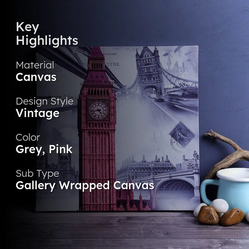 London Lover Canvas Wall Art media 2