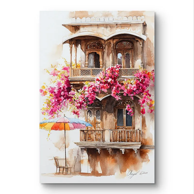 Garden Balconies Wall Painting media 3