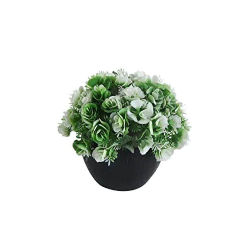 Roseo Faux Plant In Marga Pot media 3