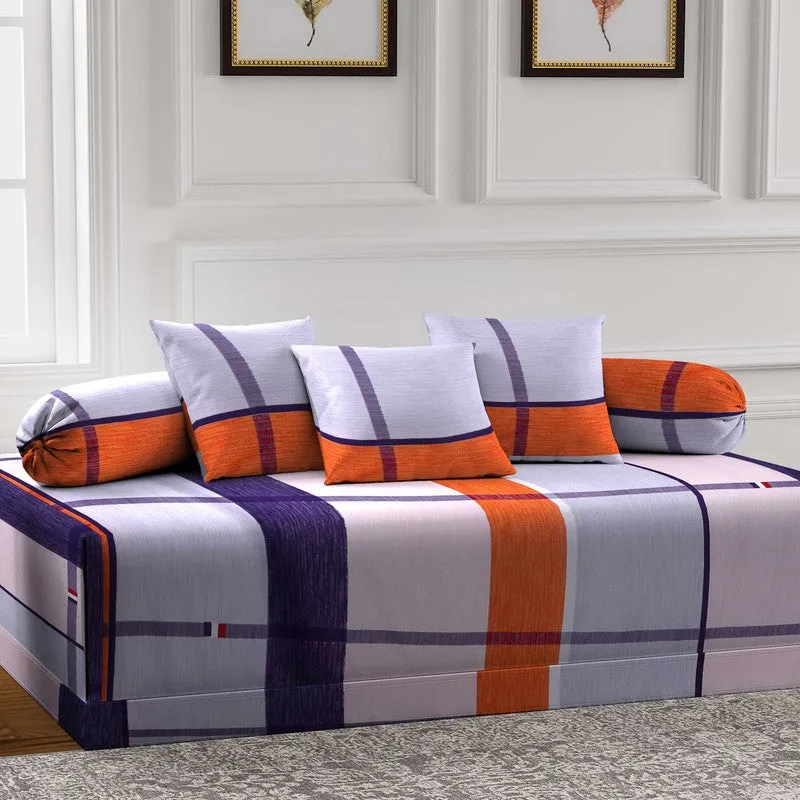 Tavora Printed Diwan Set - Six Piece Set media 3
