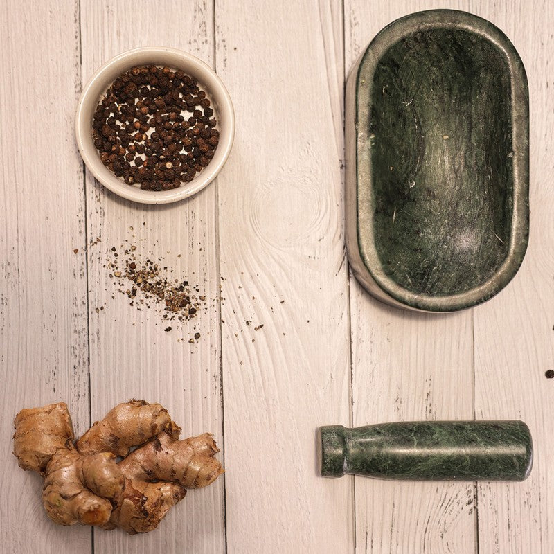 Zelvora Mortar and Pestle Set - Two Piece Set media 5