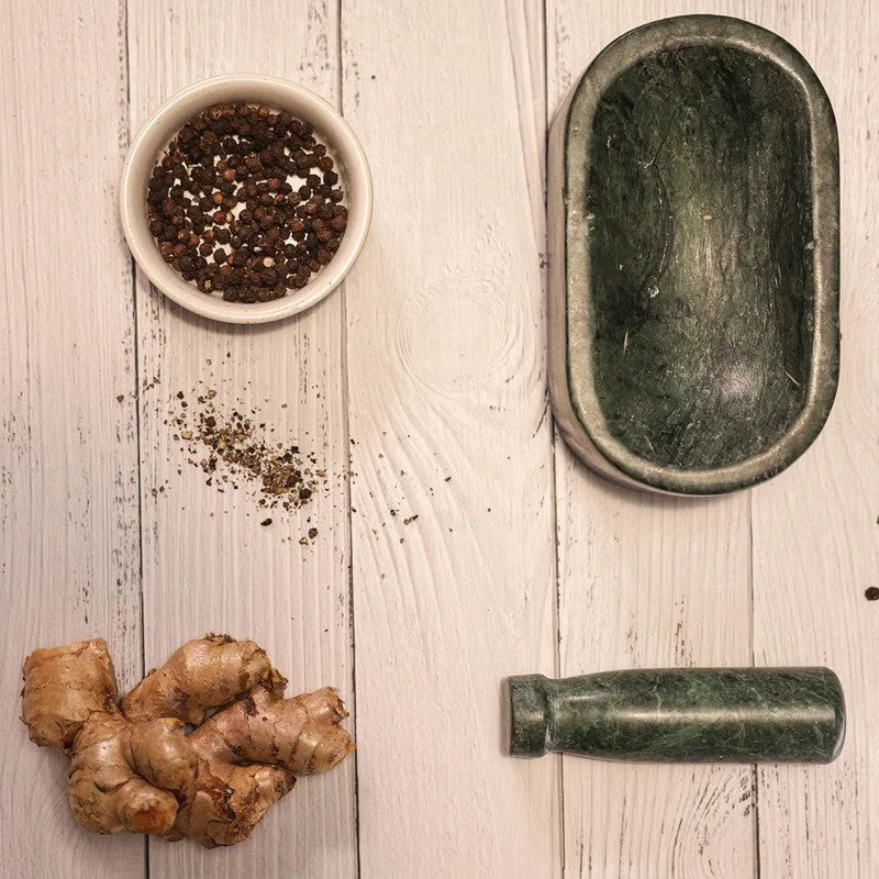 Zelvora Mortar and Pestle Set - Two Piece Set media 5