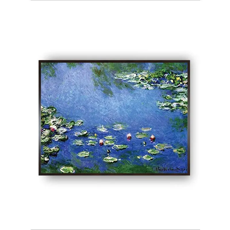 Water Lilies Canvas Wall Paintings media 4