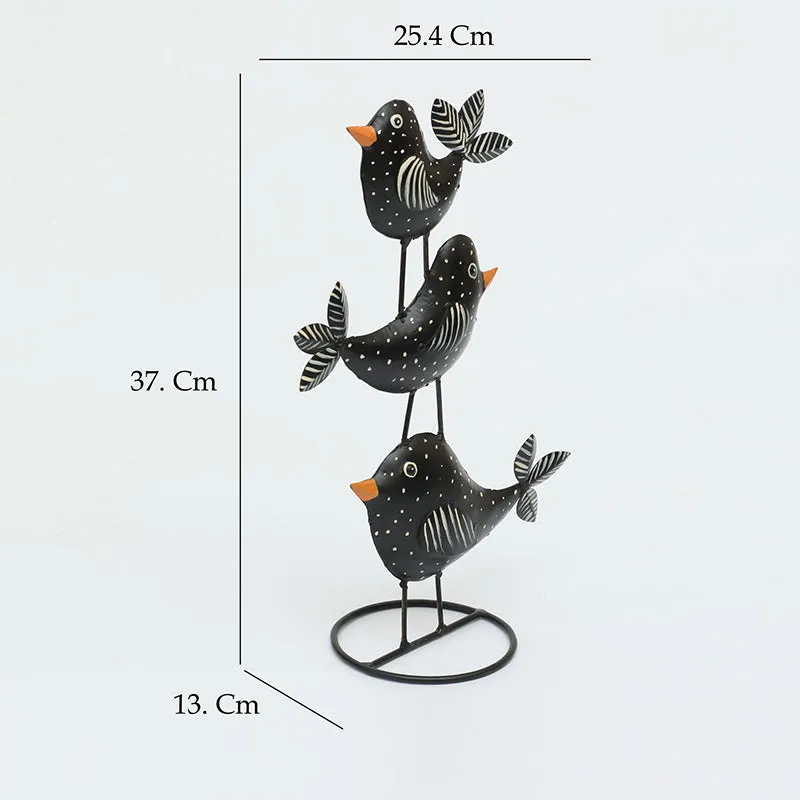 Tweety Trio Metal Showpiece media 5