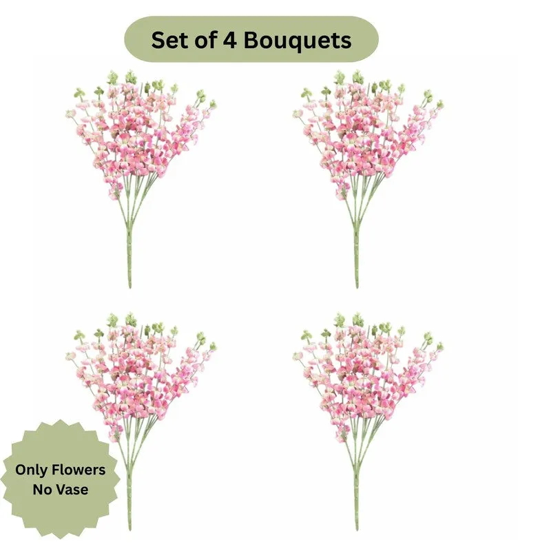 Lysara Artificial Flower (Pink) - Set Of Four media 7