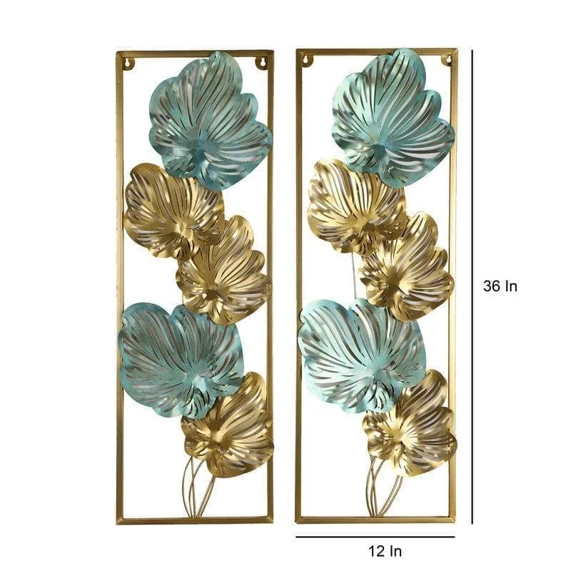 Leafy Loaf Iron Wall Accent - Set Of Two media 6