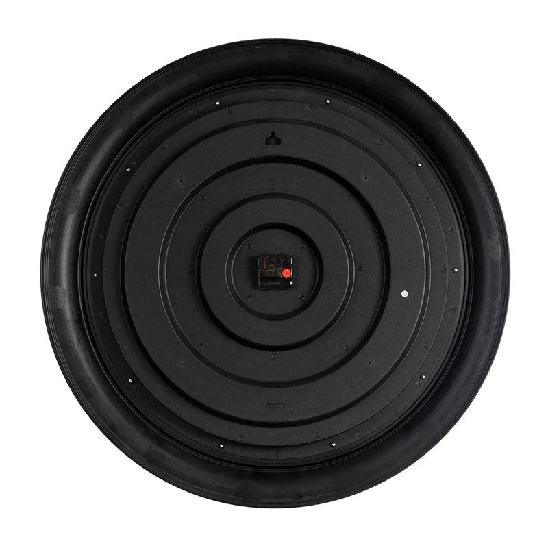 Meridian Round Wall Clock - Black & White media 7