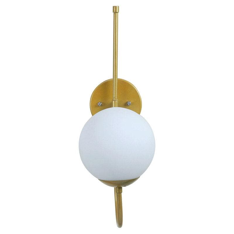 Ottana Moon LED Glass & Metal Wall Lamp media 4