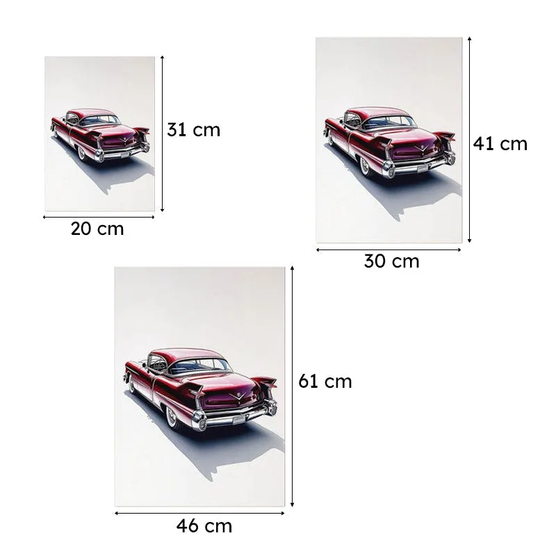 Crimson Cruiser Wall Poster media 10