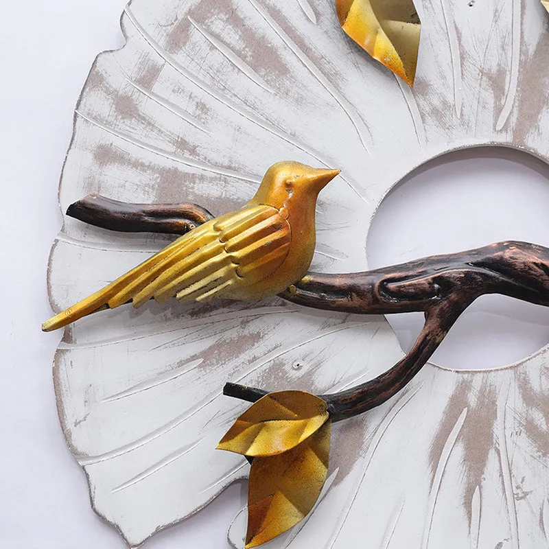 Yellowed Branch Iron Wall Accent - Set Of Three media 5